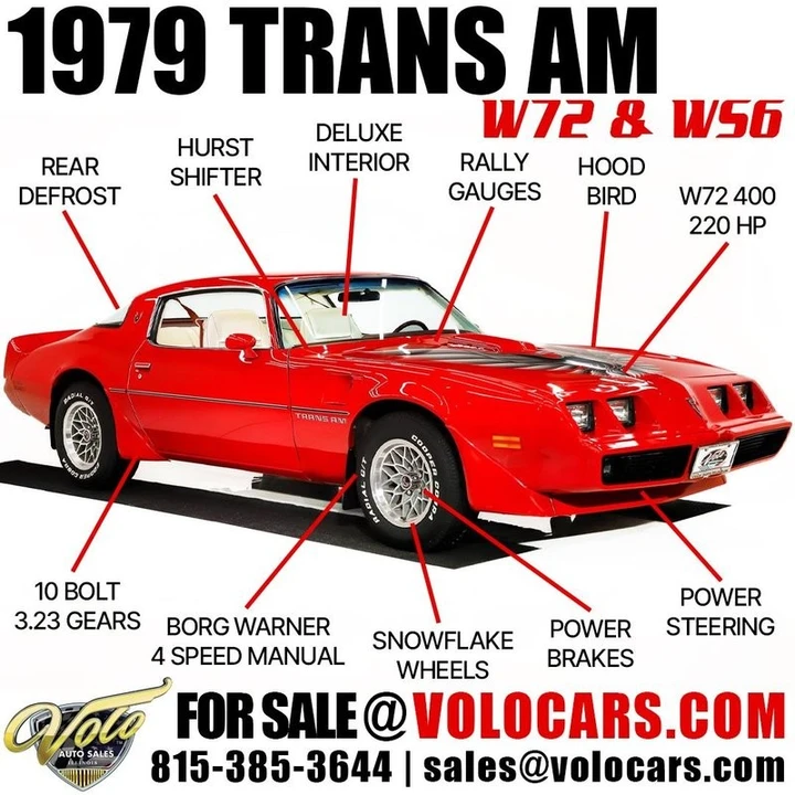 1979 Pontiac Firebird Trans Am 2nd Gen - Image 6 of 31