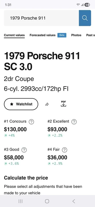 1979 Porsche 911 Carrera SC - Image 14 of 20