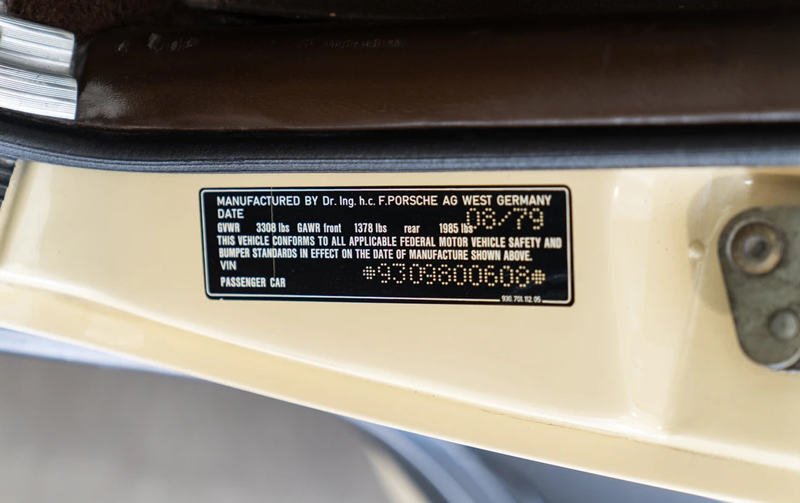 1979 Porsche 930 Turbo - Image 25 of 31