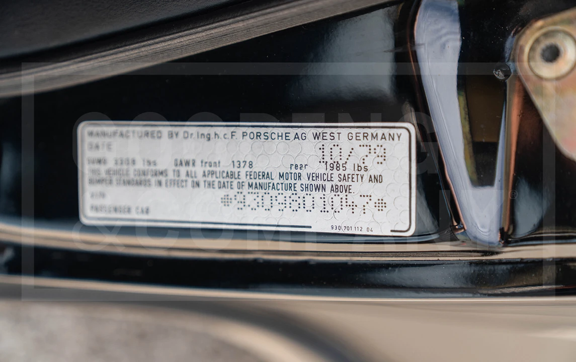1979 Porsche 930 Turbo - Image 17 of 17