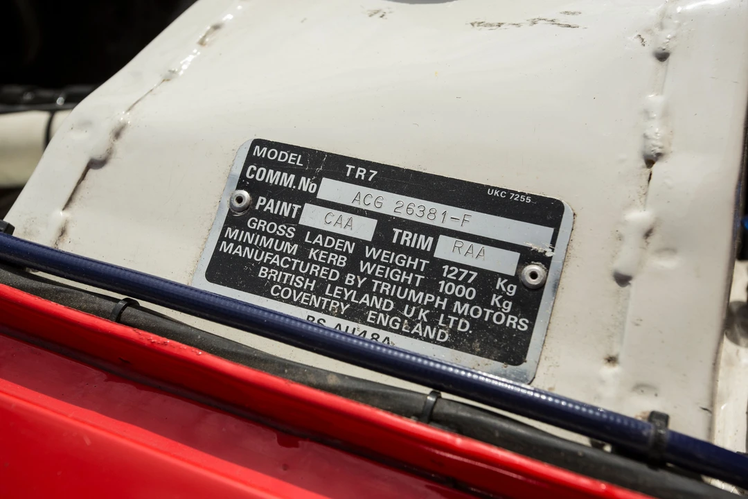1979 Triumph TR7 - Image 4 of 20