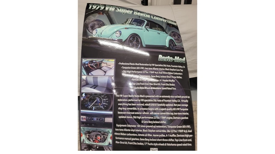 1979 Volkswagen Super Beetle - Image 16 of 19