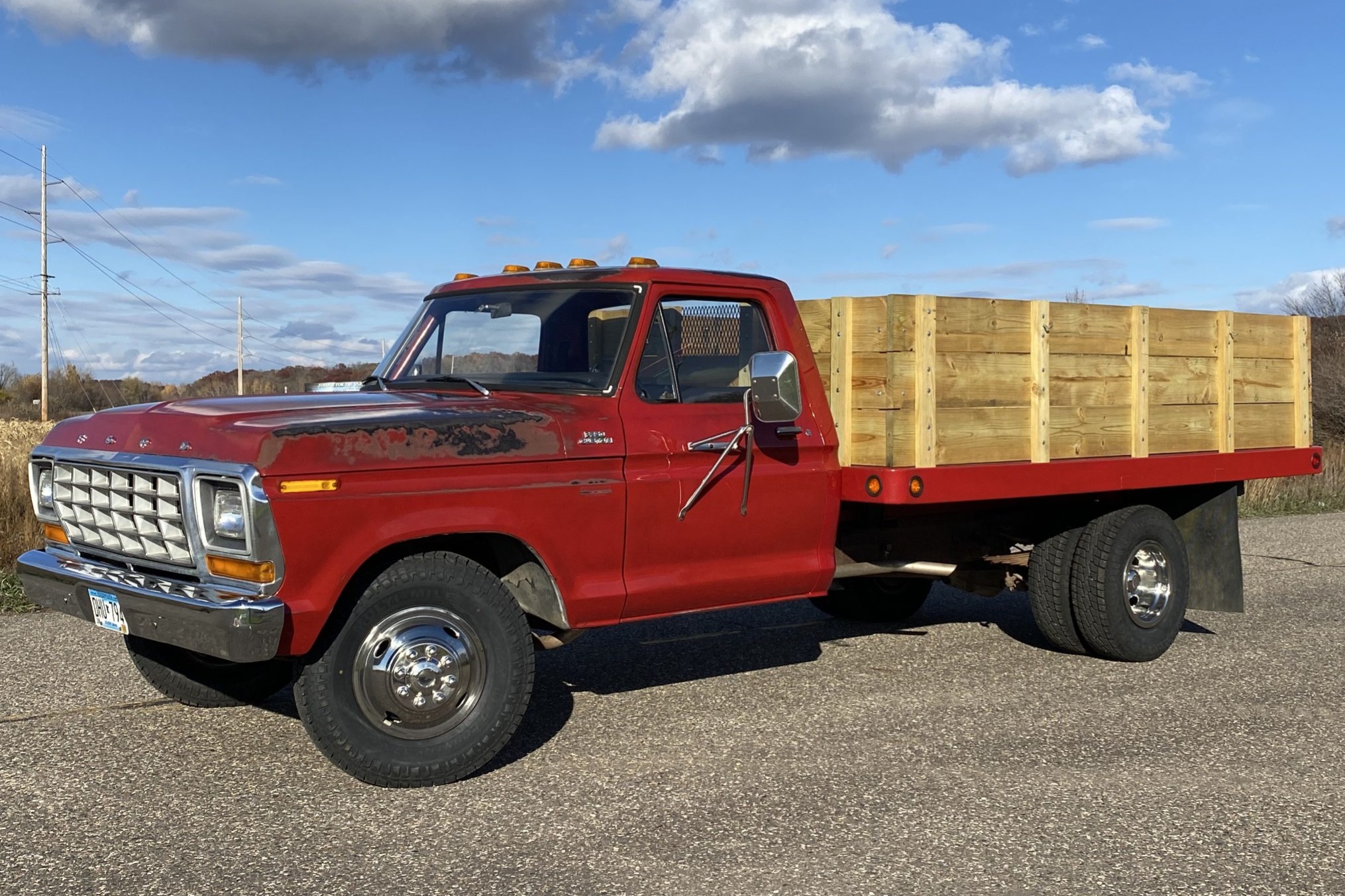1979 Ford F-350 Custom Dually Dump Truck 4-Speed