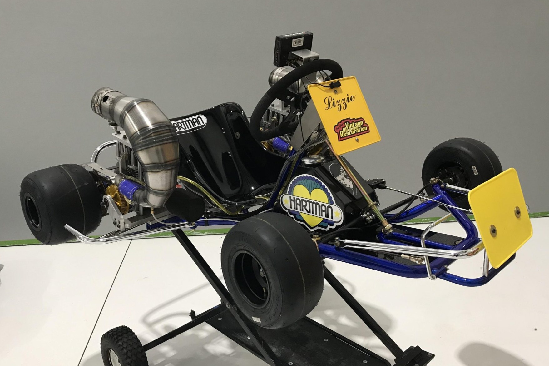 Twin-Engine 1979 Hartman Blue Streak Go-Kart