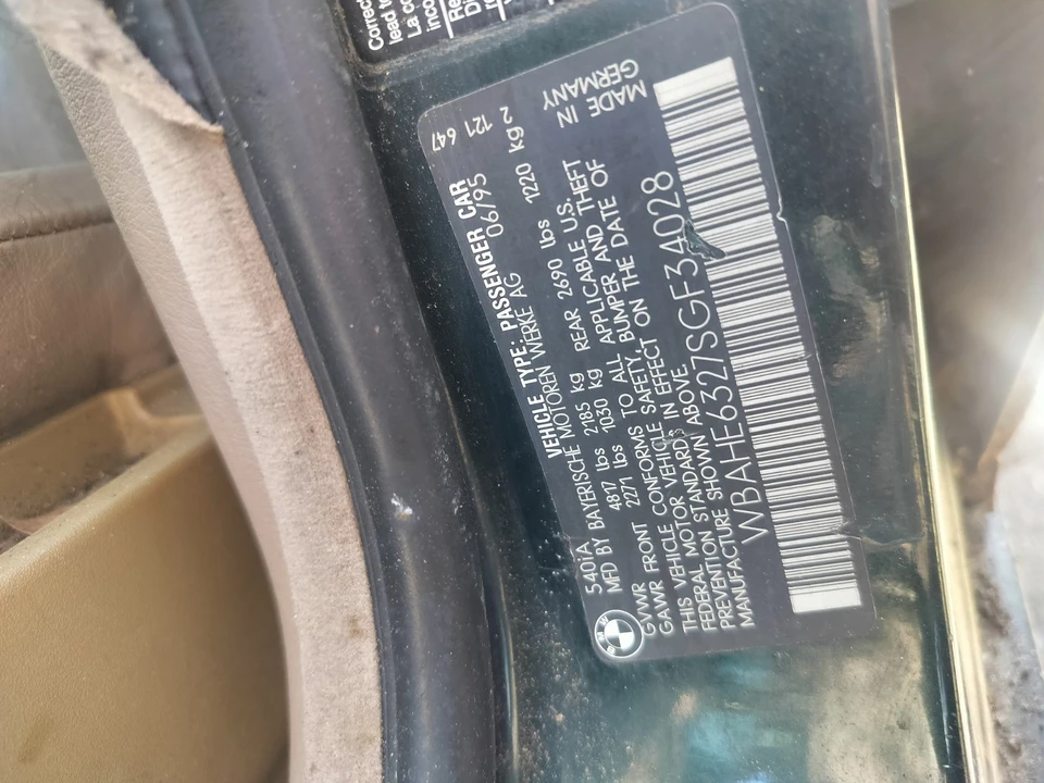 1980 BMW E23 7 Series - Image 11 of 18