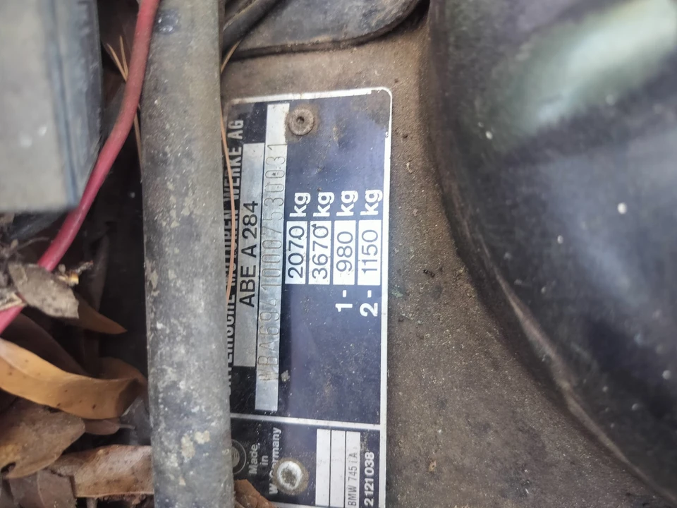 1980 BMW E23 7 Series - Image 10 of 18