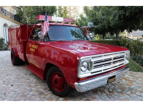 1980 Dodge D300 Fire Truck