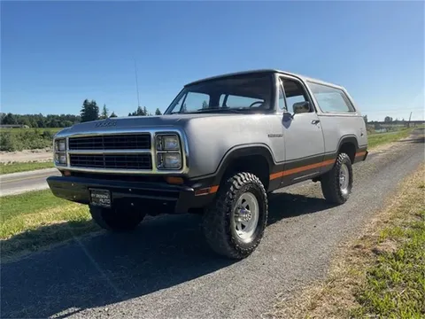 1980 Dodge Ramcharger Macho Package