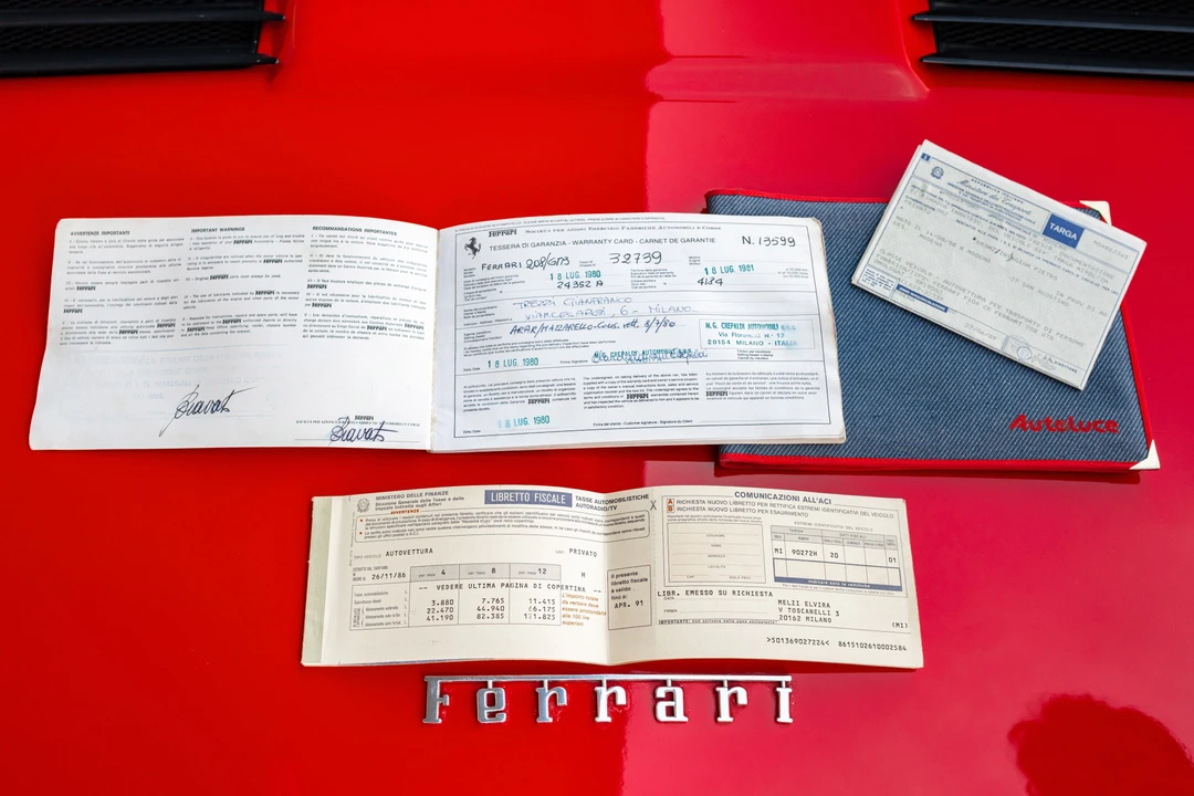 1980 Ferrari 308 GTB - Image 20 of 31
