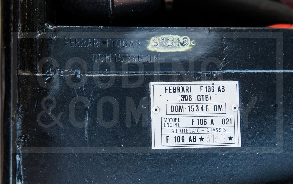 1980 Ferrari 308 GTB - Image 14 of 14