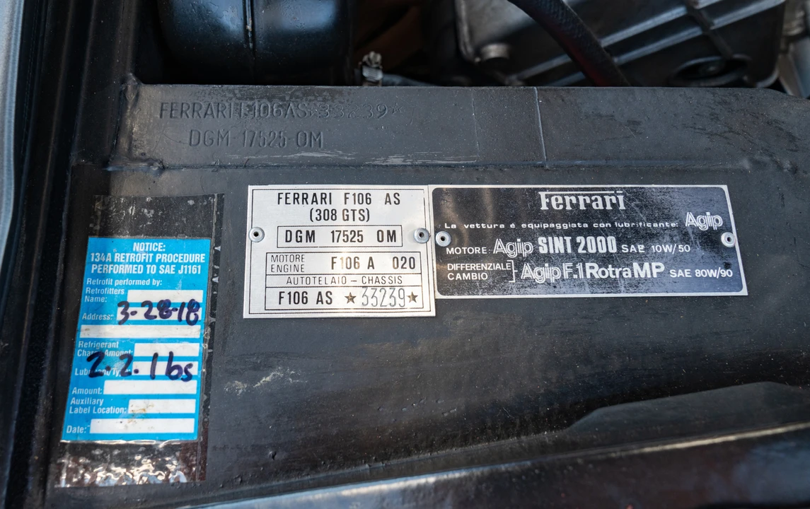1980 Ferrari 308 GTS - Image 27 of 30