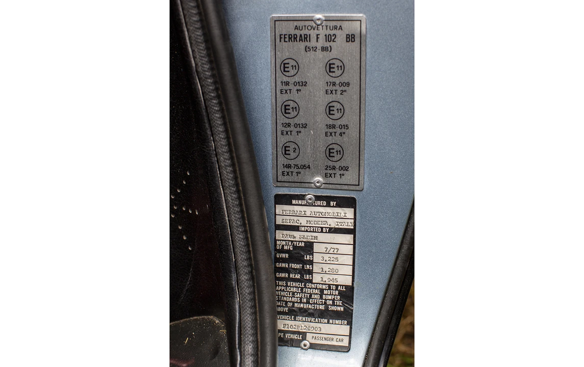 1980 Ferrari 512 BB - Image 21 of 24