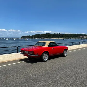 1980 Fiat 124 Spider Abarth Convertible 2D