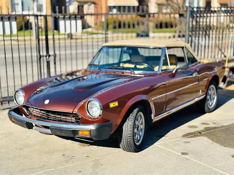 1980 Fiat 124 Spider Classica Convertible 2D