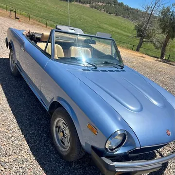 1980 Fiat 124 Spider Classica Convertible 2D