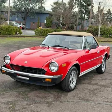 1980 Fiat 124 Spider