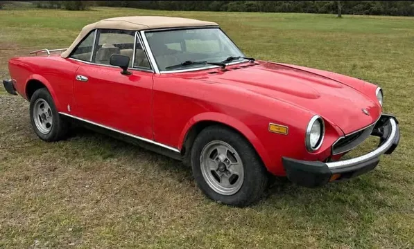 1980 Fiat 124 Spider