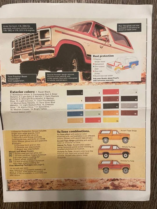1980 Ford Bronco 3rd Gen - Image 20 of 22