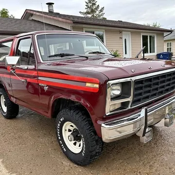1980 Ford Bronco Custom Free Wheeling