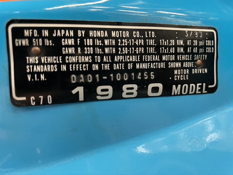 1980 Honda Super Cub - Image 27 of 31
