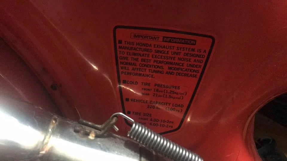1980 Honda CT70 - Image 6 of 9