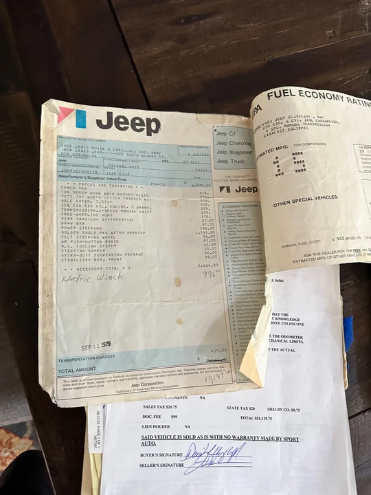 1980 Jeep CJ7 - Image 2 of 23