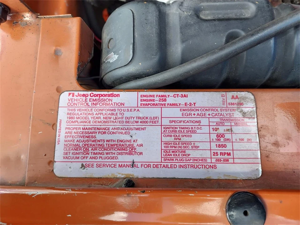 1980 Jeep CJ5 - Image 10 of 23