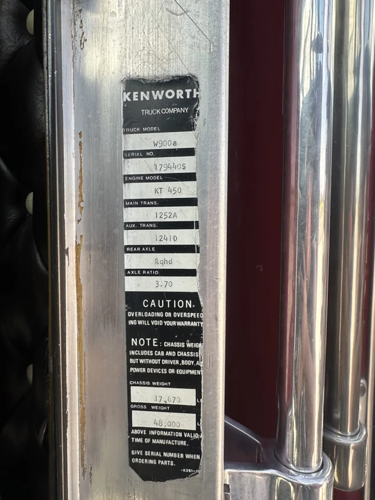 1980 Kenworth W900 - Image 19 of 20