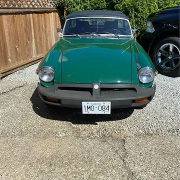 1980 MG British Green