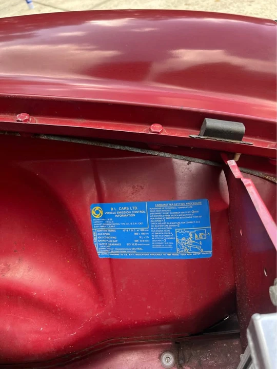 1980 MG MGB Roadster - Image 20 of 20