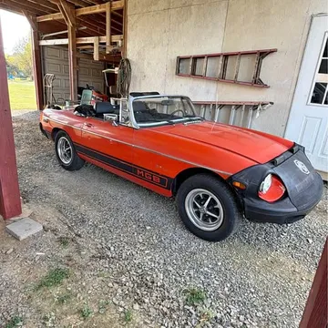 1980 MG MGB Convertible