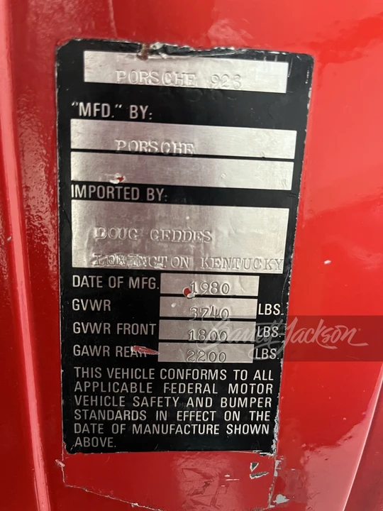 1980 Porsche 928 - Image 11 of 15