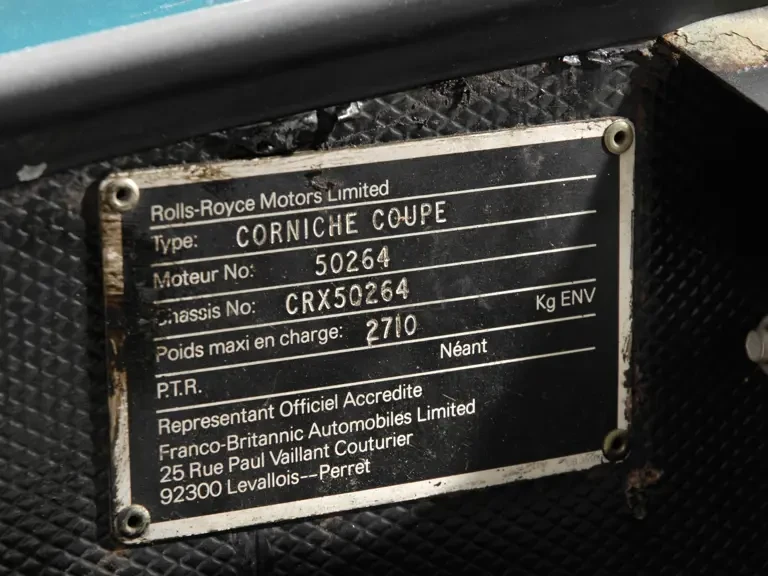 1980 Rolls-Royce Corniche Series I - Image 13 of 21