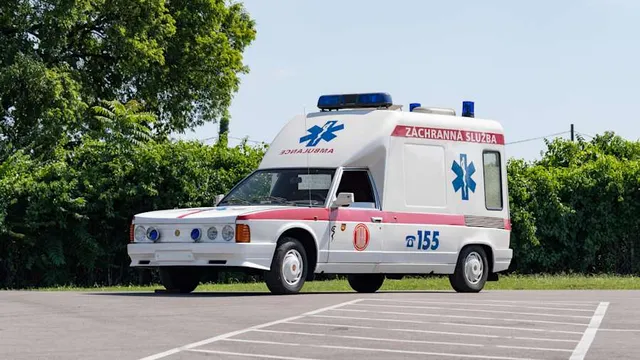 1980 Tatra T613 Ambulance