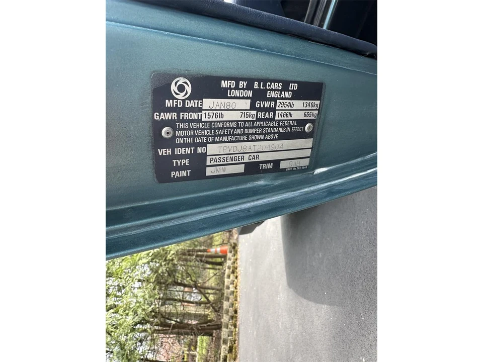1980 Triumph TR7 - Image 14 of 16