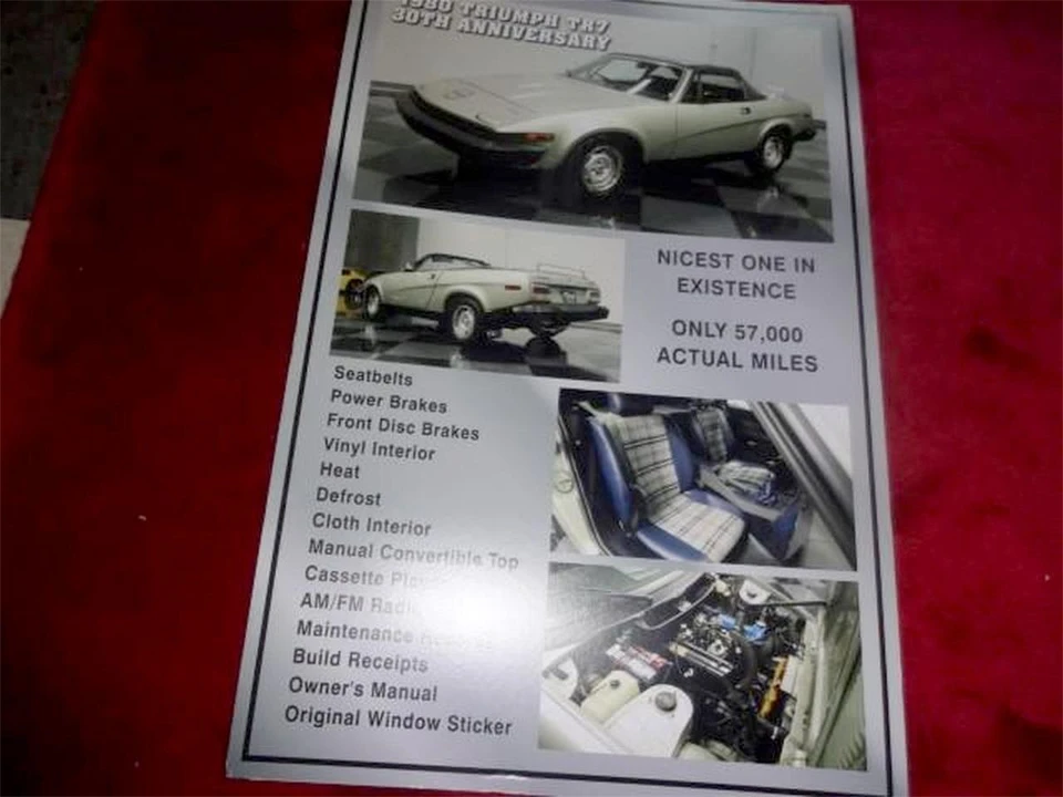1980 Triumph TR7 - Image 31 of 31