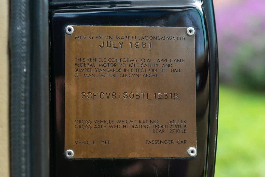 1981 Aston Martin AM V8 - Image 3 of 31