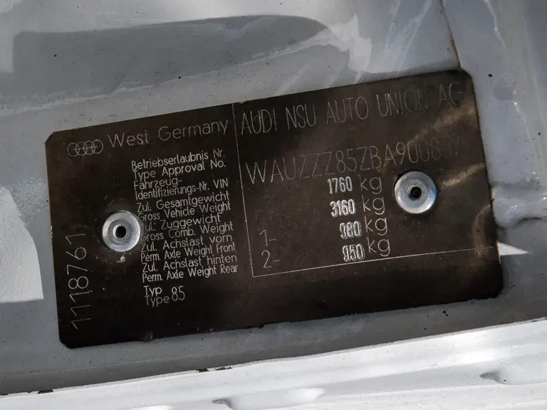 1981 Audi Quattro - Image 30 of 31