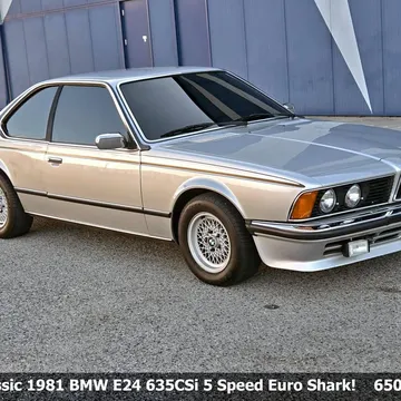 1981 BMW E24 635CSi