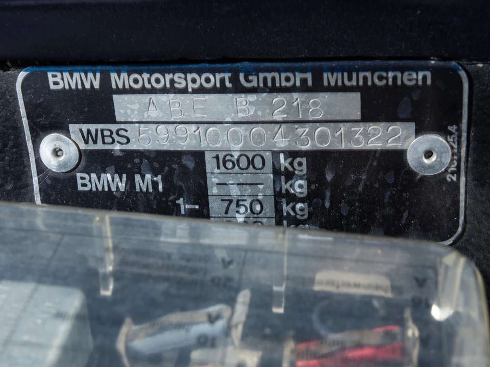 1981 BMW M1 - Image 13 of 31