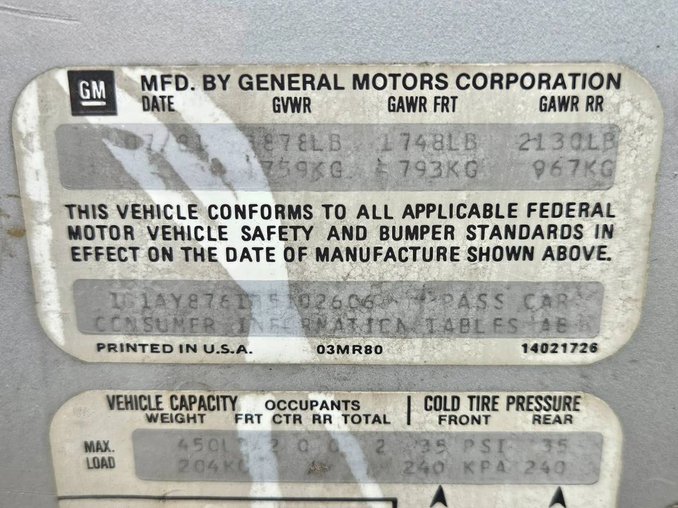 1981 Chevrolet Corvette C3 - Image 19 of 22