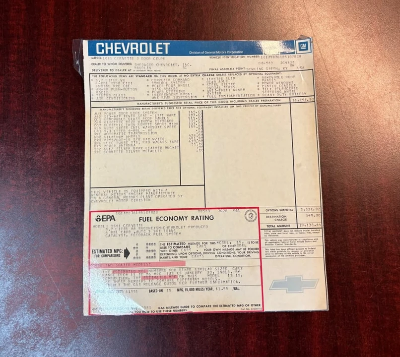 1981 Chevrolet Corvette C3 - Image 24 of 25