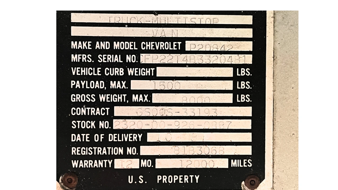 1981 Chevrolet G-Series Van - Image 9 of 31