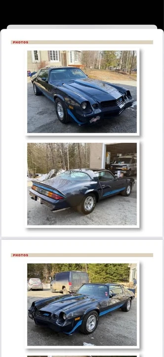 1981 Chevrolet Camaro 2nd Gen - Image 3 of 10