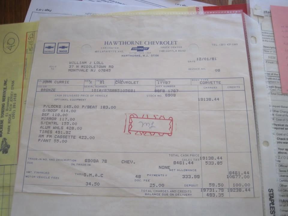 1981 Chevrolet Corvette C3 - Image 13 of 17