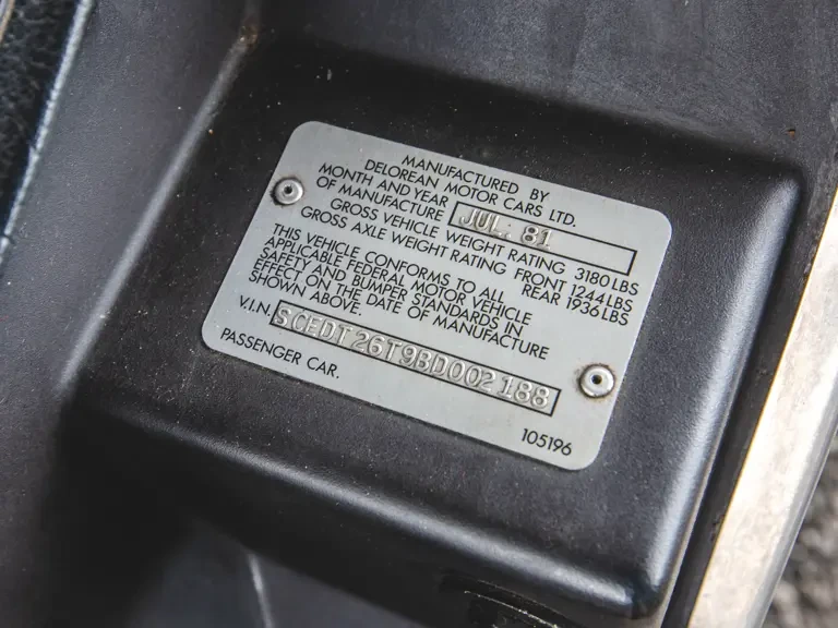 1981 DeLorean DMC-12 - Image 21 of 24