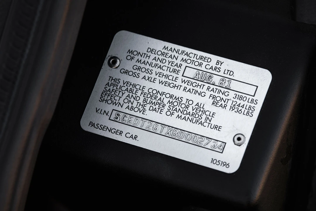 1981 DeLorean DMC-12 - Image 18 of 31