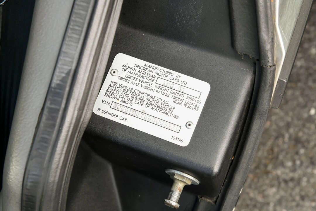 1981 DeLorean DMC-12 - Image 7 of 31