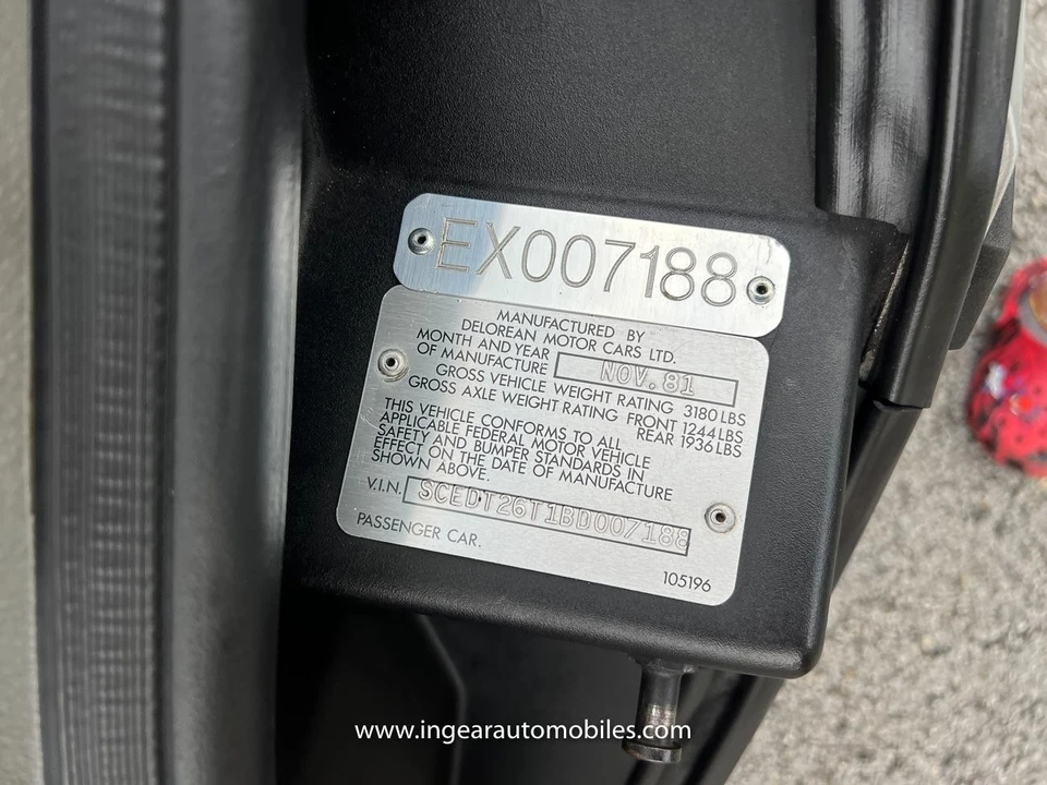 1981 DeLorean DMC-12 - Image 17 of 21