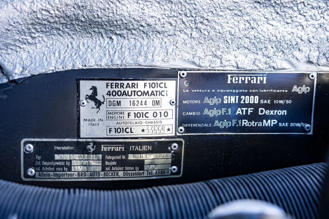 1981 Ferrari 400i - Image 26 of 31